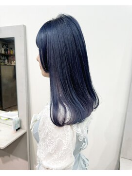 ナット(Nat) navy × pink purple。