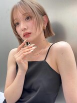 ソヨン 姫路店(SOYON)&nbsp;切りっぱなしボブと顔周りレイヤー