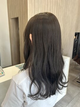 ナップヘアースコヤ(NAP hair Scoya) 透明感あるオリーブカラー(髪質改善/トリートメント/ハイライト)