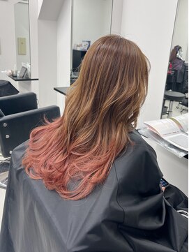 アライブ キチジョウジ(ALIVE Kichijoji) 【ALIVE吉祥寺】ピンクベージュグラデーションカラー