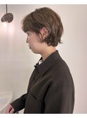 癖毛風ショートパーマ