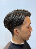 大人ミディアムナチュラルパーマ