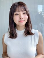 エトラ 渋谷店(etora) 小顔 美髪 レイヤーカット イメチェン ワイドバング"