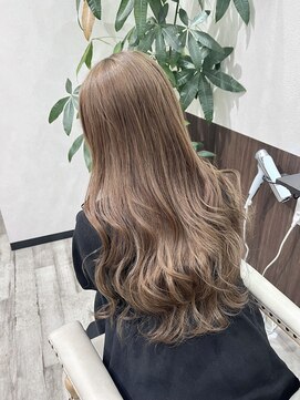 ベルヘアーデザイン 堺東(Belle hair Design) 外国人風/ハイトーン/レイヤーカット/ケアブリーチ/堺東