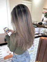 ラフ バイ マグ 南松本(R.A.F. by Mag)&nbsp;シャドールーツバレイヤージュグレージュベージュカラー