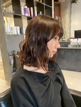美容室カードル 新小岩店(Cadre) 波巻き/暖色カラー
