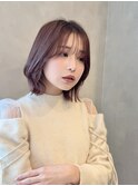 ボブ 20代30代40代ヘア 切りっぱなし 三ノ宮