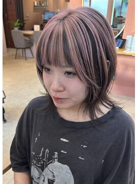 ソトエアンドマーブ 久喜店(SOTOE&marbb) アンブレラカラー/ピンク/ハイトーンピンク/ピンクカラー