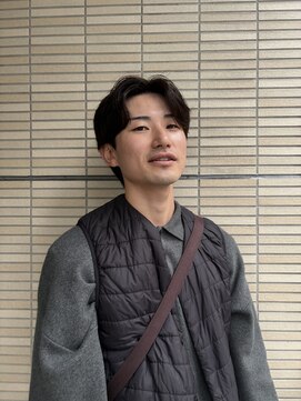 ハイプ(HYPE) センターパート/毛流れパーマ