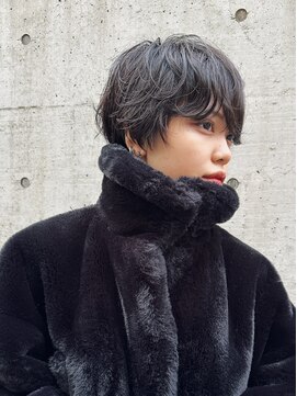 ショートニュアンスパーマ20代30代