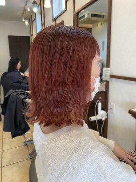 オレンジブラウン