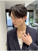 サーフカール/刈り上げセンターパート/波巻きツイストスパイラル