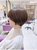 京都美容室　ショート　進詩織