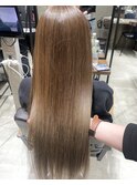 【Feria 渋谷】イルミナカラー×ブリーチなしベージュ"Tsuyuki"