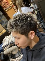 レオヘアワークス(LEO HAIR WORKS) スパイキーショート 刈り上げ 新潟メンズサロン 新潟床屋