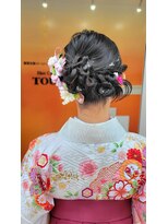 トウカ 南流山店(TOUKA)&nbsp;カチモリ 和装 ヘアセット 着付け