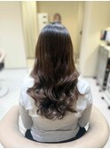 ロングコテ巻きパーマ/韓国風/デジタルパーマ/パーマ/堺東