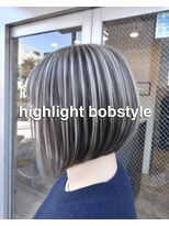 ヘアーリゾートサロン リチェット(Hair Resort Salon Ricetto)&nbsp;ハイライトボブ