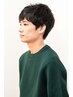 [男性限定］カラー+カット+炭酸シャンプー　￥8800