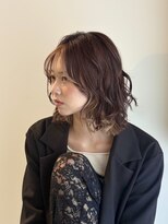 エミュ 中央駅店(eMu)&nbsp;レッドブラウン×ベージュインナーでこなれカラー