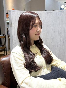 カモン(CAMON) 【仙台美容室】#ピンクブラウン #ピンクカラー #艶カラー