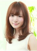 ☆柔らかく揺れる、ワンカールミディ☆
