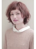 アクティブな外ハネスタイル