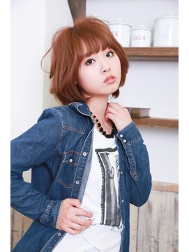 美容室 シャンティ SHANTY 軽さ　緩さ　まとまりのある旬ボブ