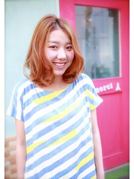 フォトスタジオ アンド ヘアメイク ニコメルシー(photo studio hair make nico merci) nico merci ☆ hightone Lob