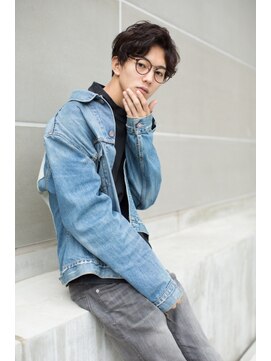 スタジオ 渋谷 原宿(Stujio) 自然なアップバングスタイル【Stujio】