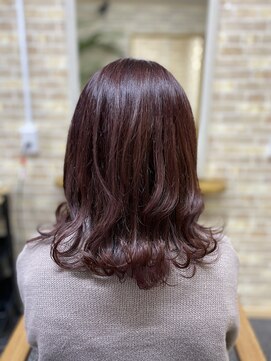 ヘアーサロン カエ(KAE) 【愛され艶髪◎】ピンク×ブラウン