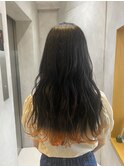 大人気！オレンジ裾カラー☆TAI