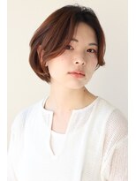 ヘアーアンドメイク エクリ 不動前店(Hair&Make equri) ナチュラルショートボブ