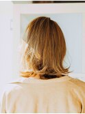 ミディアムウルフ/20代/30代/40代/50代/倉敷　南町