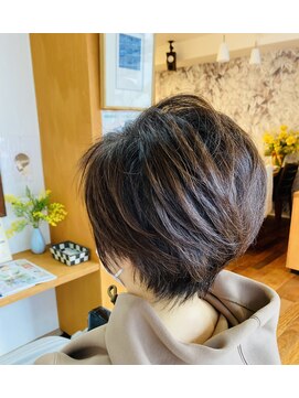 ミモザ(mimosa) マッシュショート