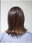 20代30代40代前髪イヤリングカラーイメチェンラベンダーカラー
