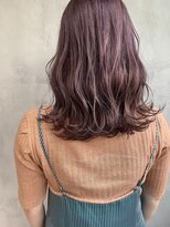 キチ(kichi.)&nbsp;[kichi.] ミディアムヘア× ピンクラベンダー