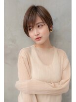 オースティン 流山おおたかの森(AUSTIN)&nbsp;大人かわいい前髪セシルカットココアブラウンフリンジウェーブ