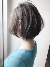 アグ ヘアー ケイブ かほく店(Agu hair cave) 《Agu hair cave》大人かわいい小顔ボブ ショート ひし形