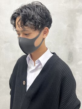 ウクラ バイ レシッド 池袋(uchla by rcid) モテ髪☆ソフトスパイラルパーマメンズ韓国マッシュアップバング