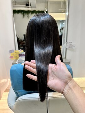 ルスリー 田園調布店(Lsurii) 【田園調布髪質改善】純度100%トリートメント＋カット＋縮毛矯正