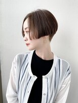 ヘアーアンドスパ フェリーチェ ミチ 野田屋町店(HAIR&SPA felice MICHI)&nbsp;【feliceMICHI島田和也】前下がりショートボブ