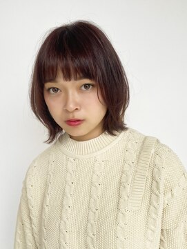 マッシュアンドマッシュアヴェダ ららぽーと福岡店(mash&mash AVEDA) 20代/30代/40代/くびれふわボブ/顔まわりレイヤー/福岡/博多