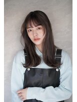 フラッグ 九大学研都市店(Flag)&nbsp;アッシュベージュ☆レイヤースタイル☆インナーカラー