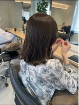 ガリカ 渋谷(Gallica)&nbsp;【小岩井美希】大人透明感暗髪ラベンダーグレージュ/艶感カラー