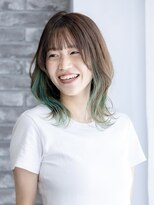 クロト(Clotho) イヤリングカラー/インナーカラーダブルカラーブリーチ白髪染め