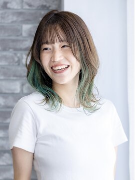 クロト(Clotho) イヤリングカラー/インナーカラーダブルカラーブリーチ白髪染め