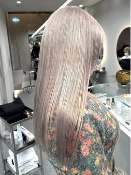 ソル ジングウマエ(SOL JINGUMAE) ミルクティーベージュダブルカラーケアブリーチインナーカラー