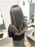 ピンクベージュ/インナーグレージュ/マチルダボブ/前髪【稲毛】