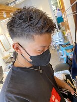 アメラボ 平針店(AmeLab)&nbsp;【ナチュラルフェード】黒髪　ツーブロ　短髪　平針　クロップ